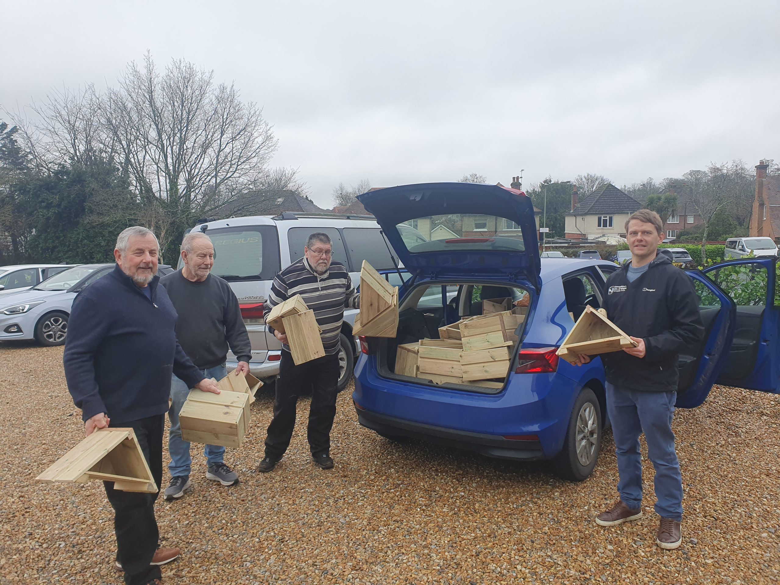 collection of bug boxed